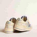Golden Goose Ball Stardan Cream Blue