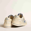 Golden Goose Ball Stardan Cream Blue