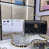 Bolsa Chanel Black Gold