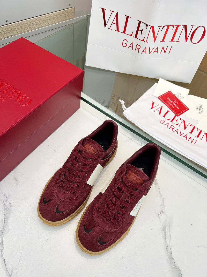 Valentino Garavani One Stud Panelled Sneakers
