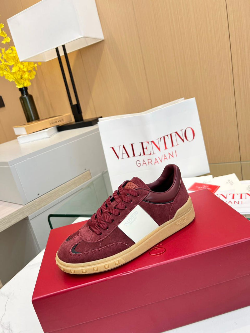 Valentino Garavani One Stud Panelled Sneakers