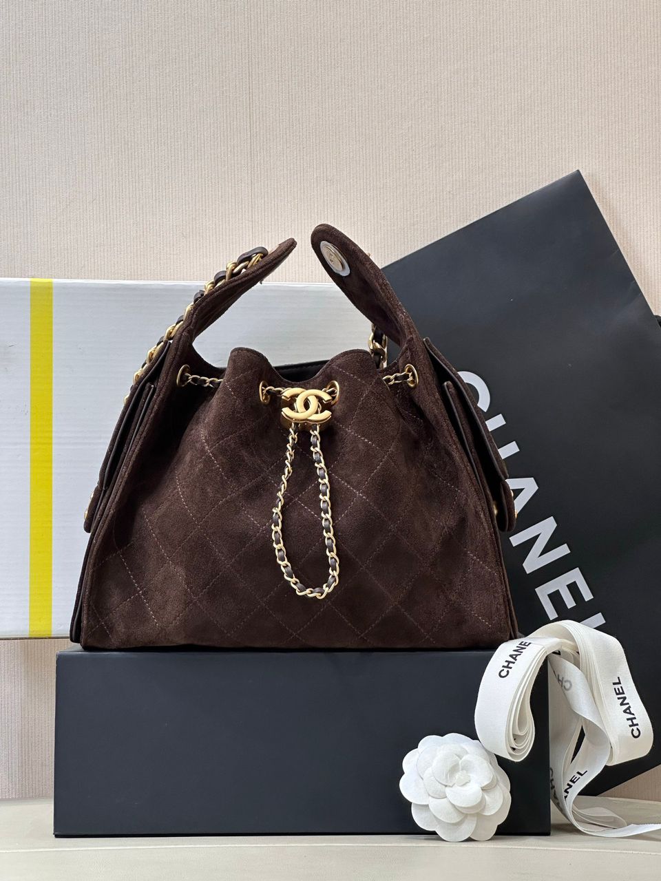 Chanel 19 Drawstring Bag