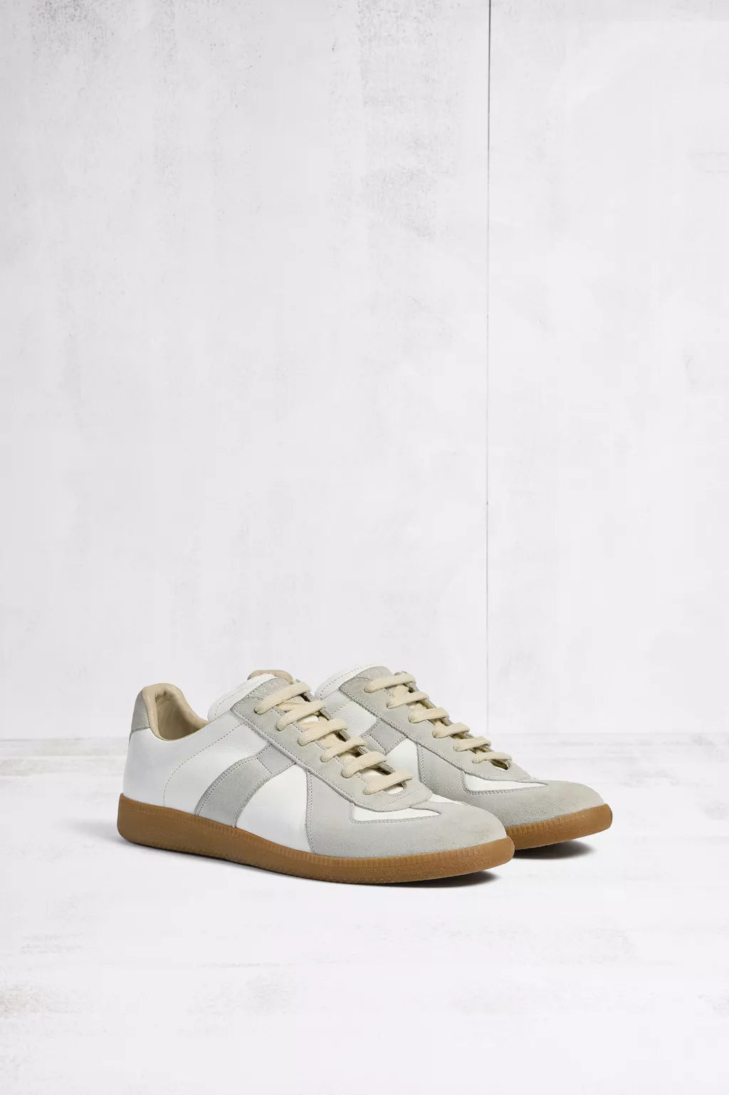 Maison Margiela Replica Low German Army Trainer White/Grey