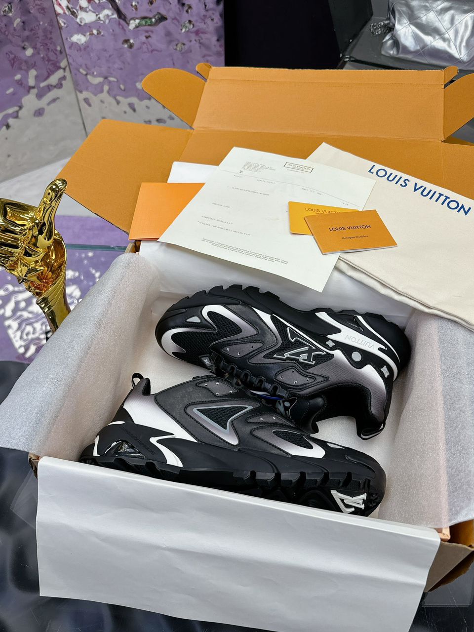 Louis Vuitton Runner Tatic Black