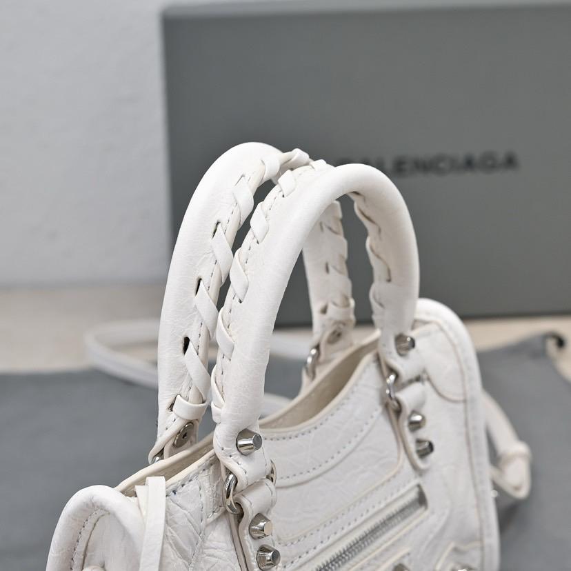Balenciaga City Mini White