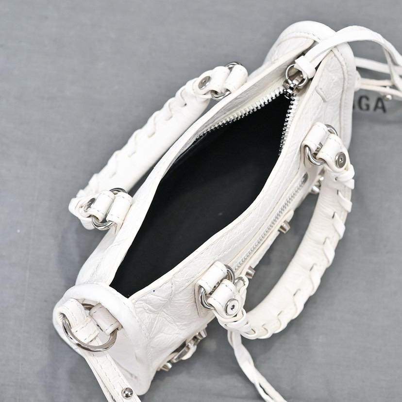 Balenciaga City Mini White