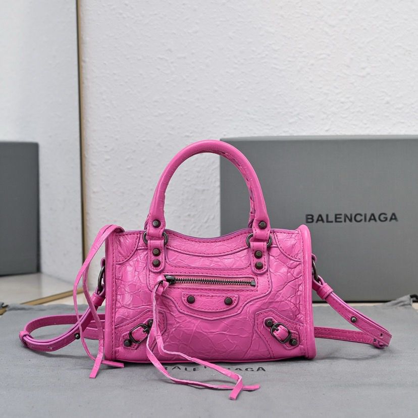 Balenciaga City Mini Pink