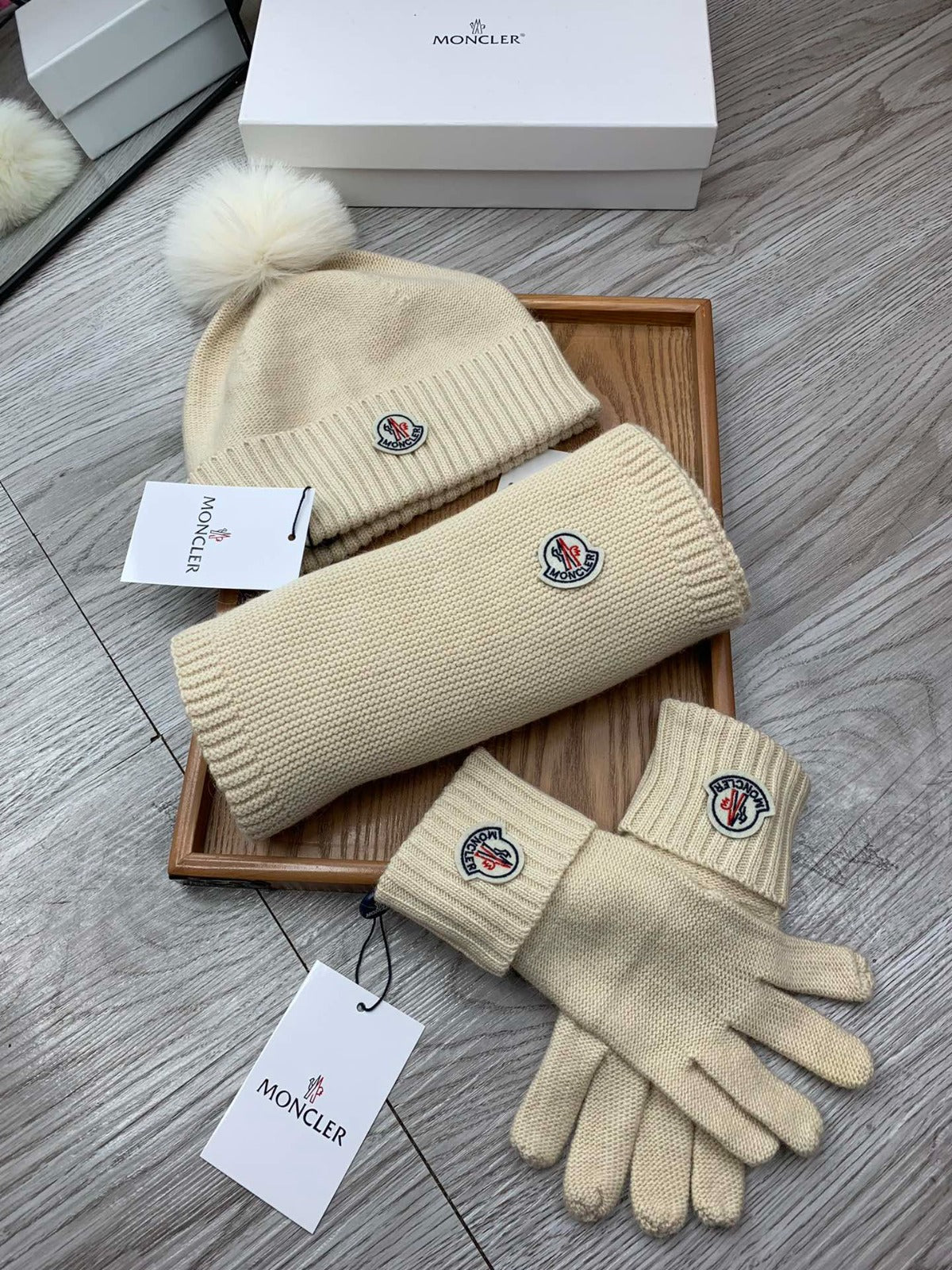 conjunto de inverno moncler