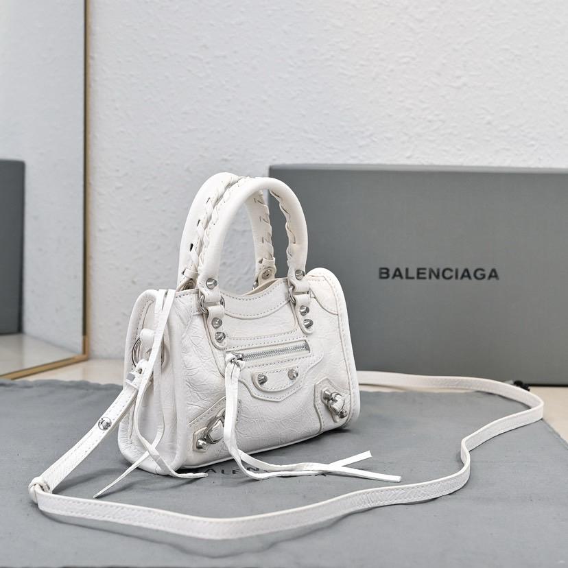 Balenciaga City Mini White