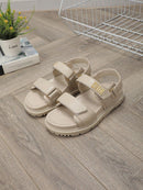 Dioract Sandal Powder Beige Lambskin