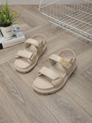 Dioract Sandal Powder Beige Lambskin
