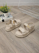 Dioract Sandal Powder Beige Lambskin