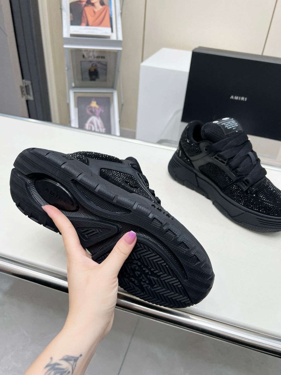 Amiri MA-1 Black Crystal