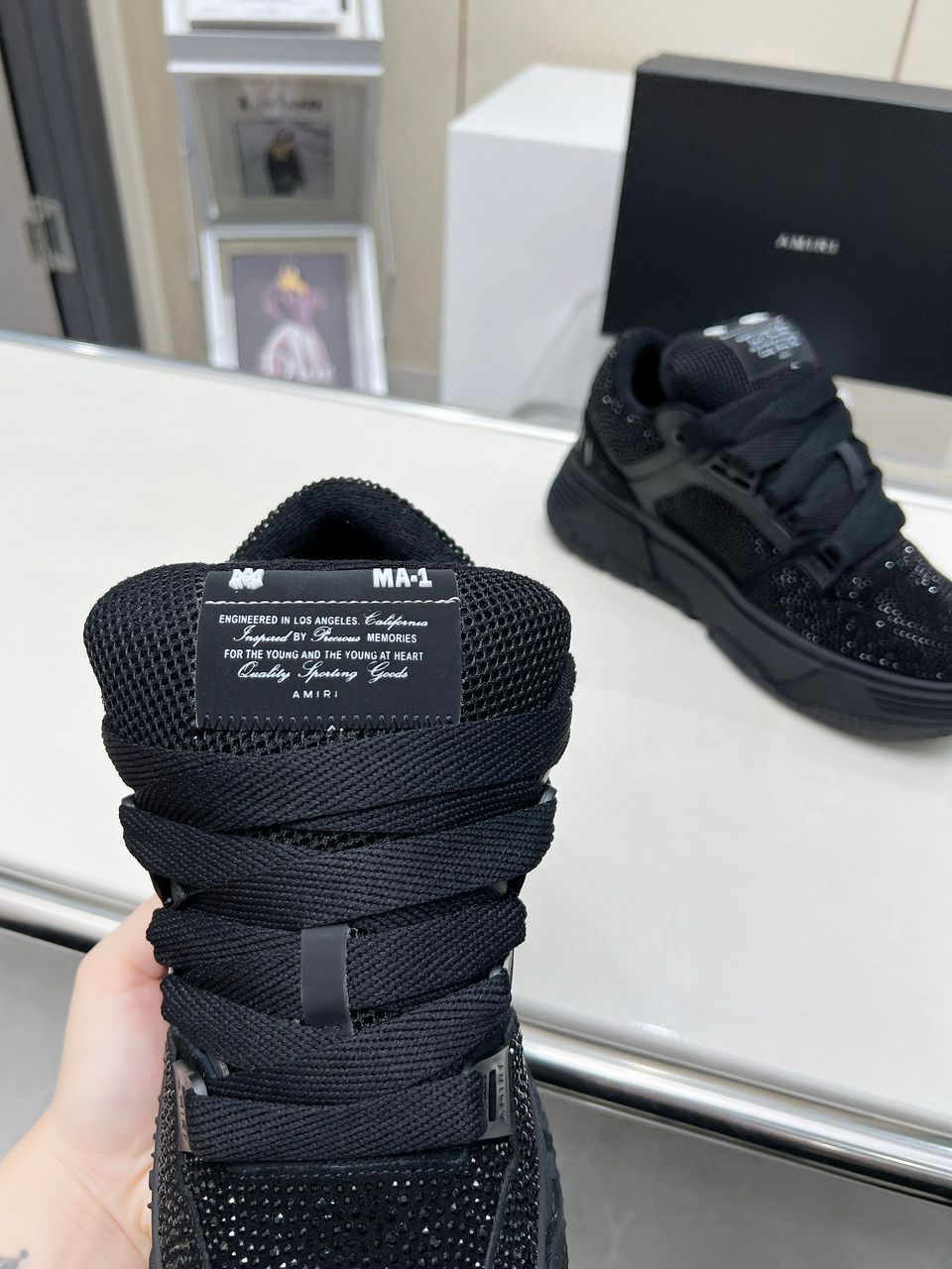 Amiri MA-1 Black Crystal