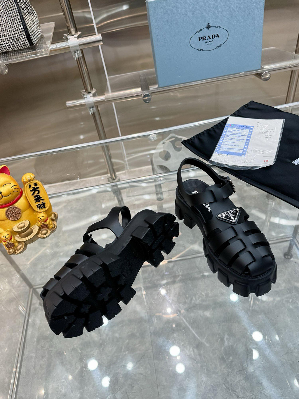 Prada Monolith Black