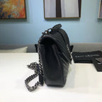 Yves Saint Laurent College Medium Black