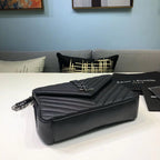 Yves Saint Laurent College Medium Black