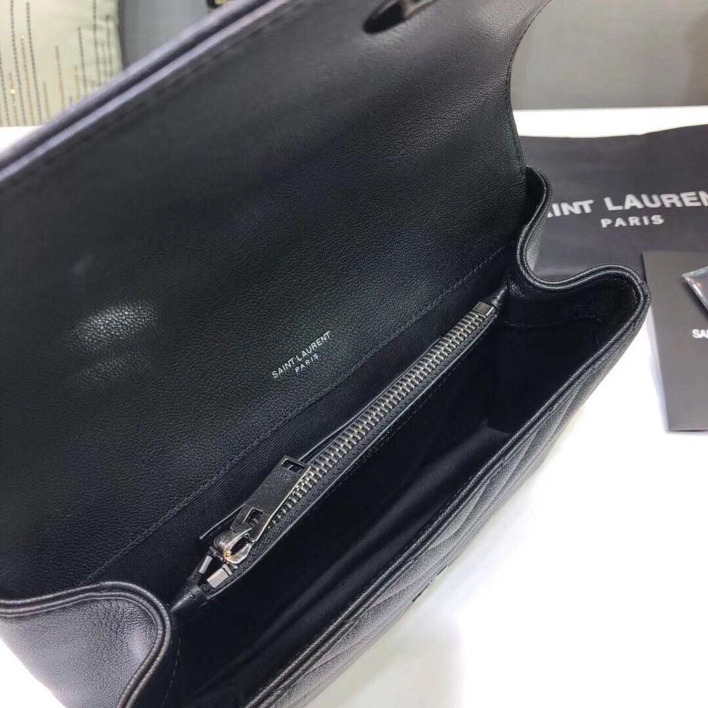 Yves Saint Laurent College Medium Black