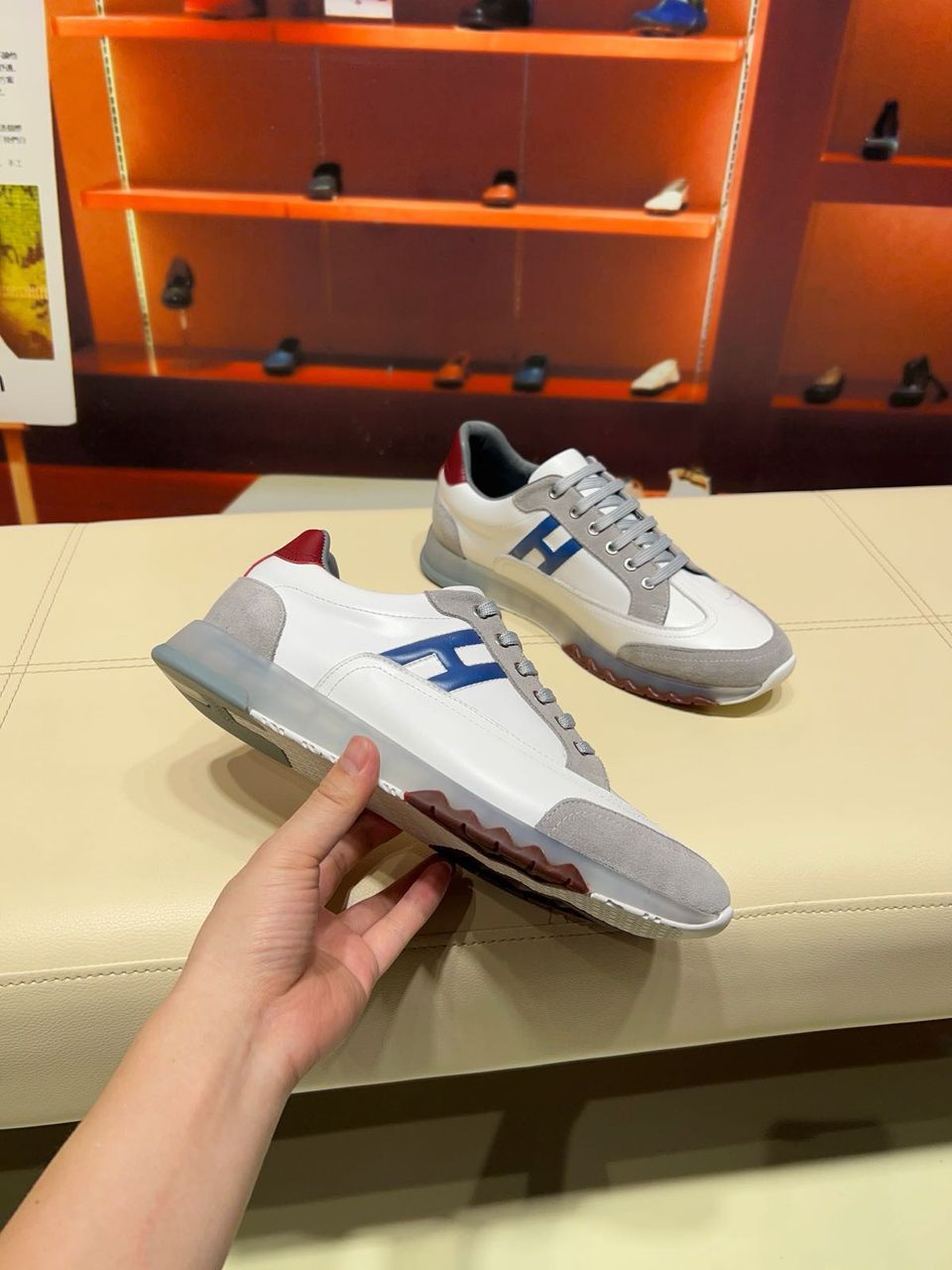 Hermes Trail Sneaker
