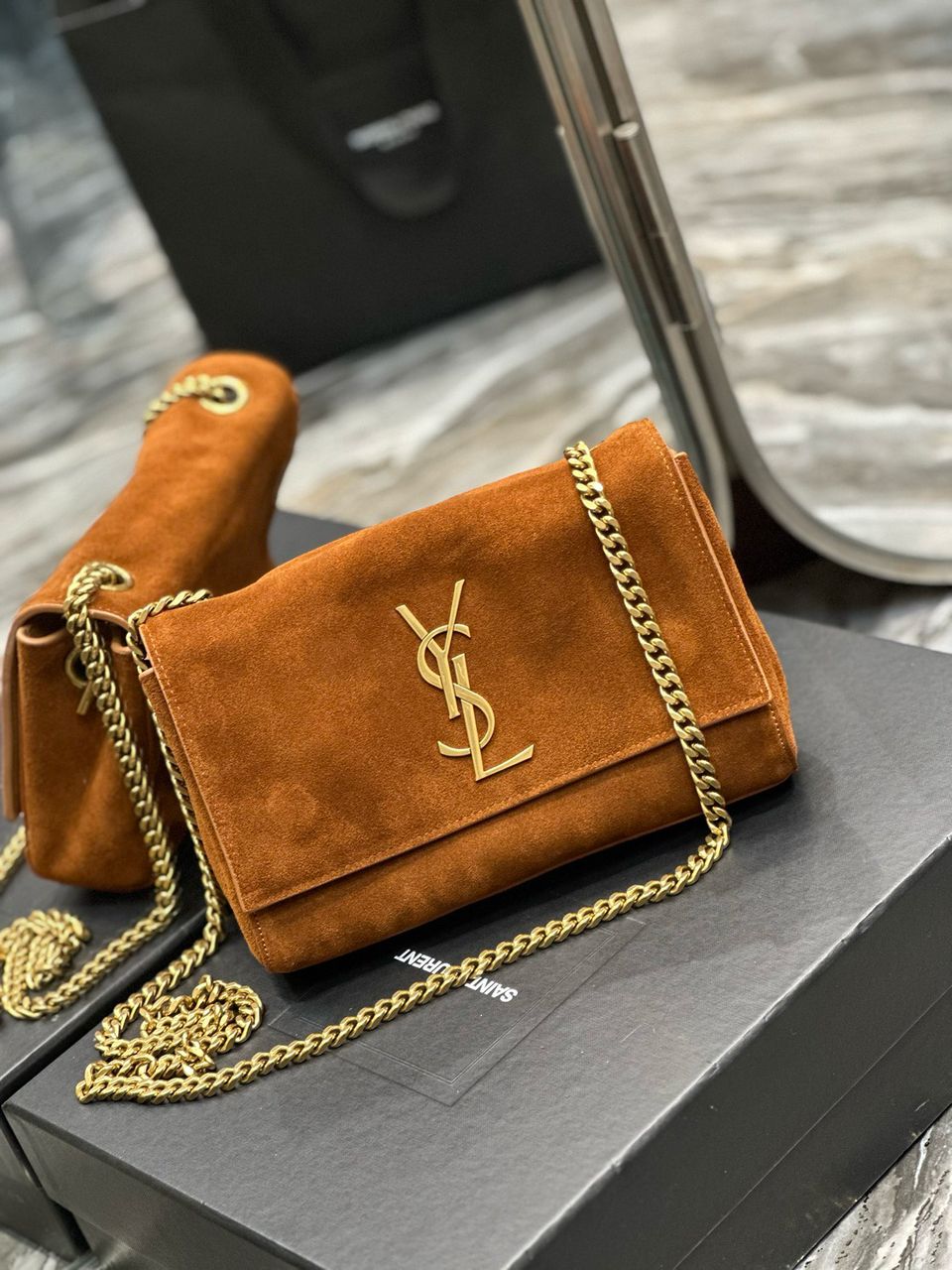 Yves Saint Laurent Kate Reverse Suede