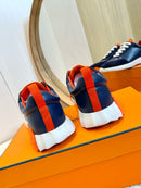 Hermes Air Mesh Suede Goatskin Bouncing Blue