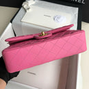 Chanel 21P Pink Lambskin Quilted