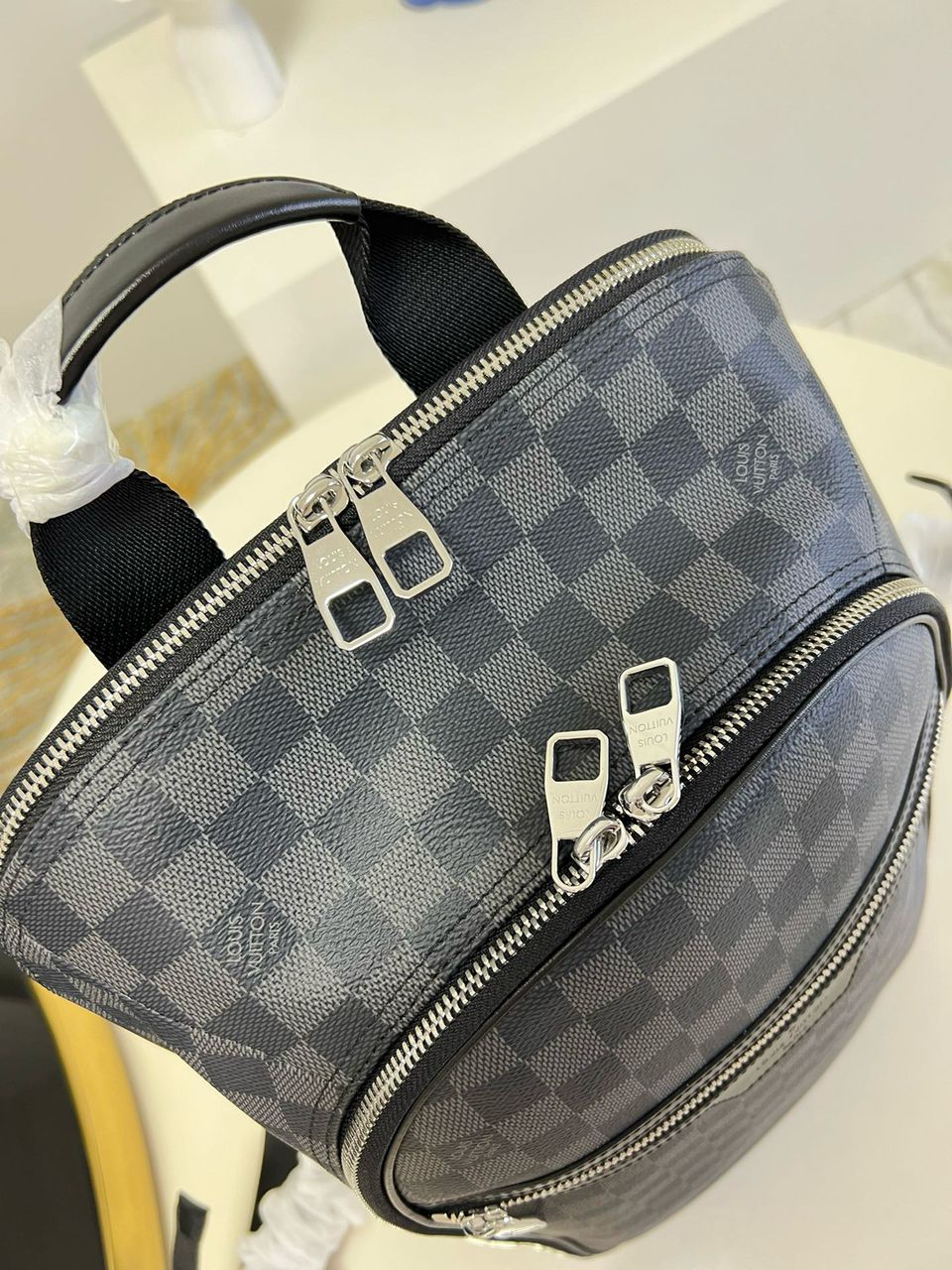 Mochila Lv Michael Damier Graphite.