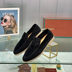 Loro Piana Summer Walk Camurça Preto.