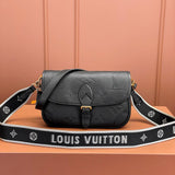 Lv Diane Monogram Empreinte Black