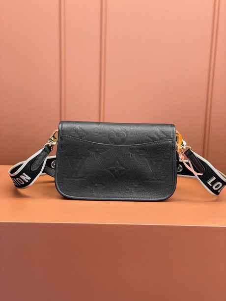 Lv Diane Monogram Empreinte Black