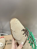 Mule New Balance x Miu Miu 530 SL em camurça desbotada