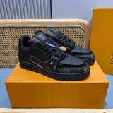 LV Trainer #54 Sneaker Black.
