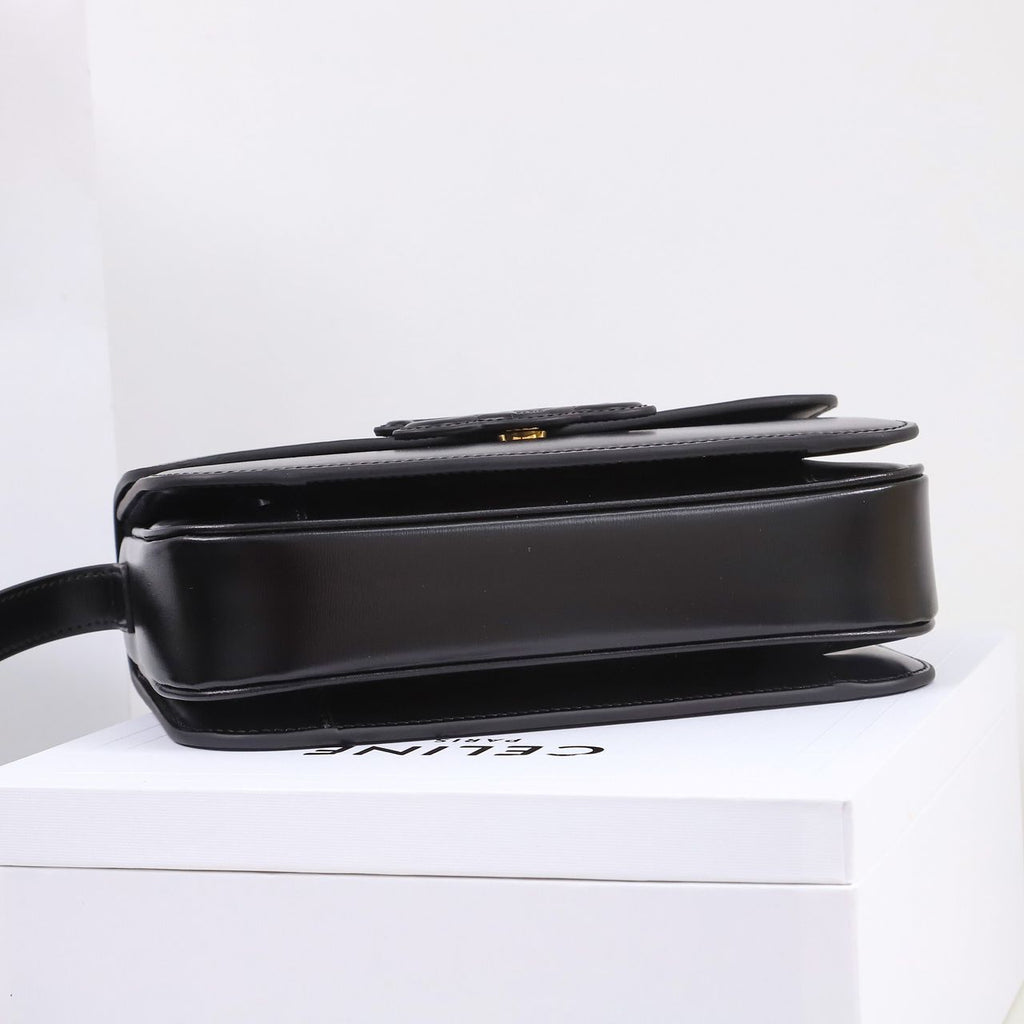 Celine Calfskin Teen Cuir Triomphe Anthracite