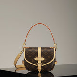 Bolsa Saumur BB Monogram Brown