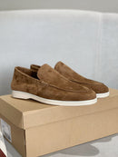 Loro Piana Suede Loafers Summer Walk