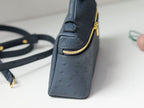 Loro Piana L19 Extra Pocket Pouch Ostritch