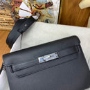 Bolsa Hermes Kelly Dépêches 25 Black