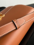 Celine Classique Triomphe Leather Bag Brown