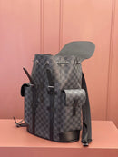 Mochila LV Christopher Damier Graphite
