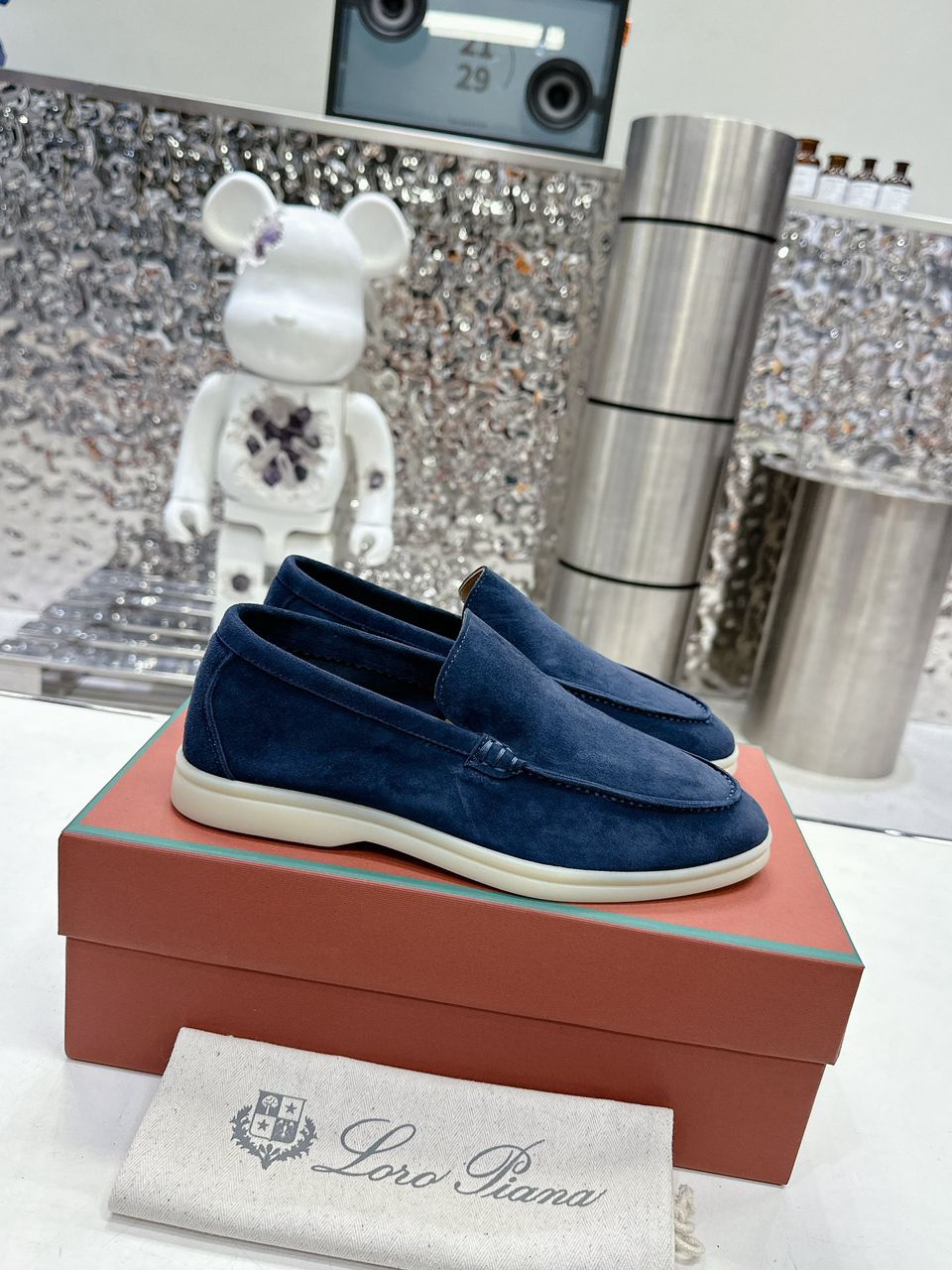 Loro Piana Suede Loafers Summer Walk ( Pronta entrega )