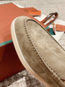 Loro Piana Suede Loafers Summer Walk (Pronta entrega)