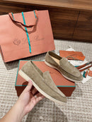 Loro Piana Suede Loafers Summer Walk (Pronta entrega)