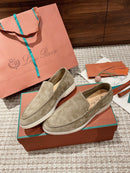 Loro Piana Suede Loafers Summer Walk (Pronta entrega)