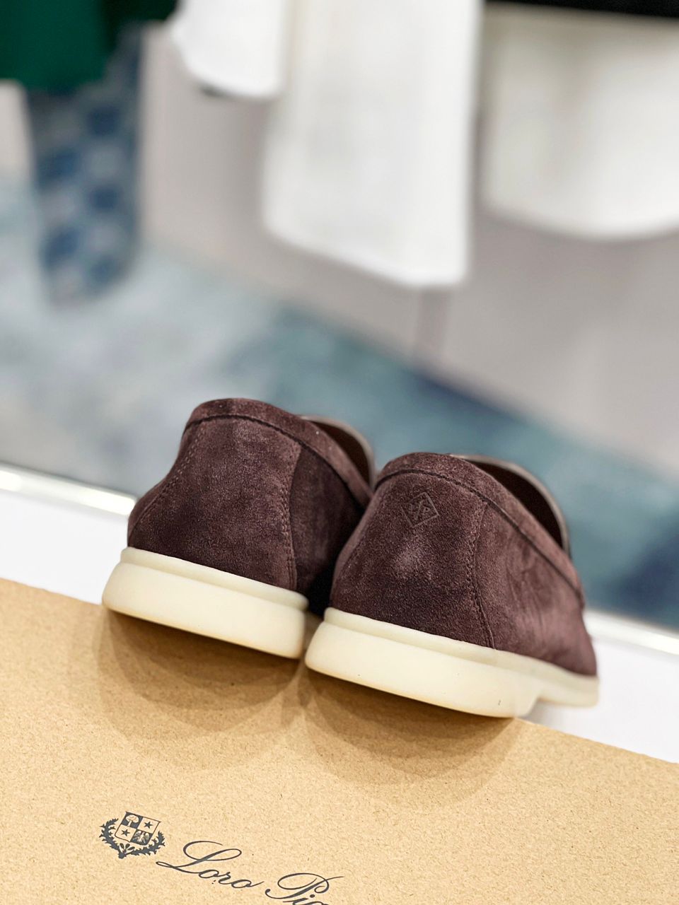 Loro Piana Suede Loafers Summer Walk