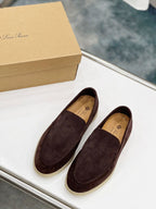 Loro Piana Suede Loafers Summer Walk
