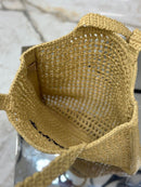 Prada Raffia Tote Bag