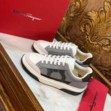 Tênis Ferragamo Gancini Leather