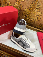 Tênis Ferragamo Gancini Leather