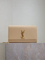 Yves Saint Laurent Kate Medium Crossbody Bag In Grained Leather