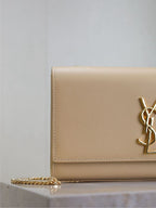 Yves Saint Laurent Kate Medium Crossbody Bag In Grained Leather